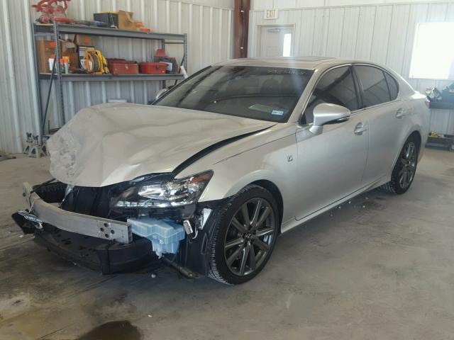 JTHBE1BL6E5036081 - 2014 LEXUS GS 350 SILVER photo 2