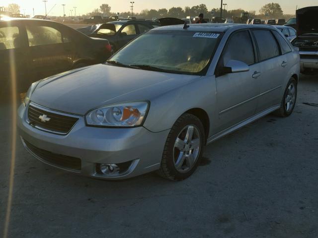 1G1ZU63806F132268 - 2006 CHEVROLET MALIBU MAX SILVER photo 2