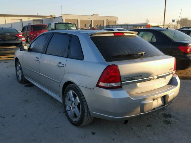 1G1ZU63806F132268 - 2006 CHEVROLET MALIBU MAX SILVER photo 3