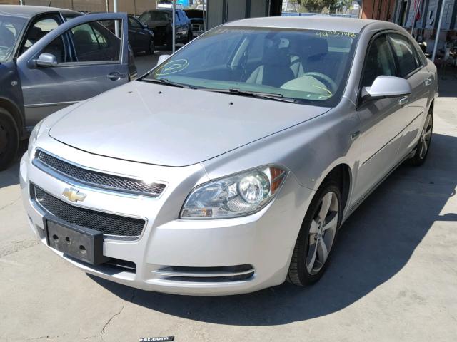 1G1ZF57589F109782 - 2009 CHEVROLET MALIBU HYB GRAY photo 2