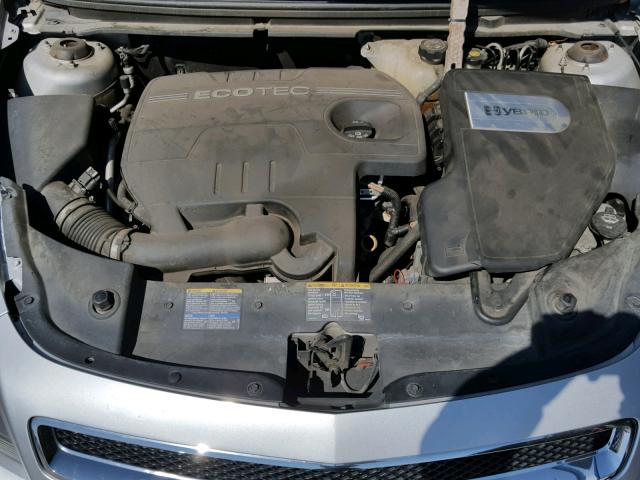 1G1ZF57589F109782 - 2009 CHEVROLET MALIBU HYB 灰色 照片 7