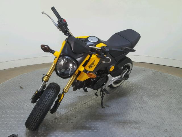 MLHJC6118F5104802 - 2015 HONDA GROM 125 YELLOW photo 4