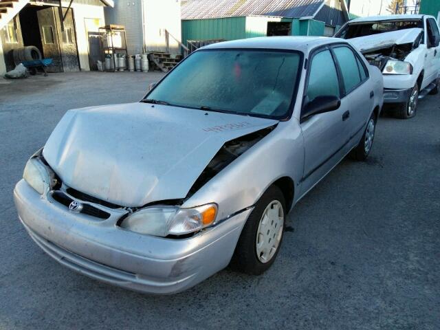 2T1BR12E8YC809468 - 2000 TOYOTA COROLLA VE BEIGE photo 2