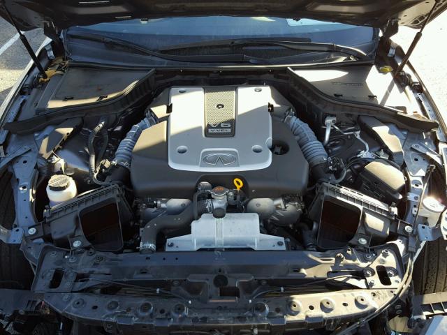 JN1BV7AP9FM351850 - 2015 INFINITI Q50 BASE Сірий фото 7