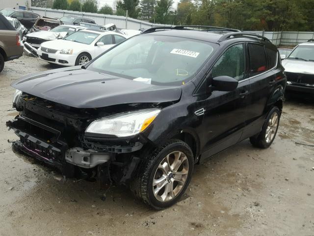 1FMCU9G92DUA56798 - 2013 FORD ESCAPE SE BLACK photo 2