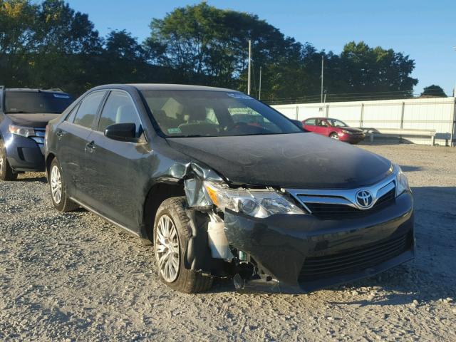 4T4BF1FK1ER442423 - 2014 TOYOTA CAMRY L BLUE photo 1