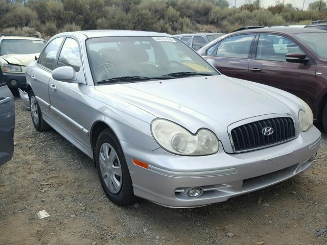 KMHWF25H24A003612 - 2004 HYUNDAI SONATA GL SILVER photo 1