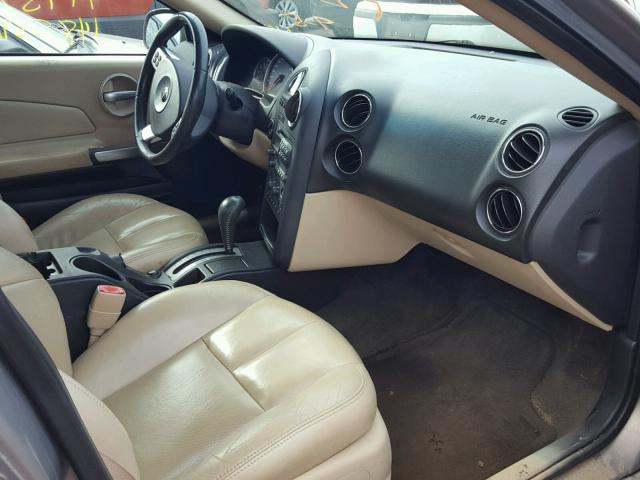 2G2WR554X61174541 - 2006 PONTIAC GRAND PRIX 金色 照片 5