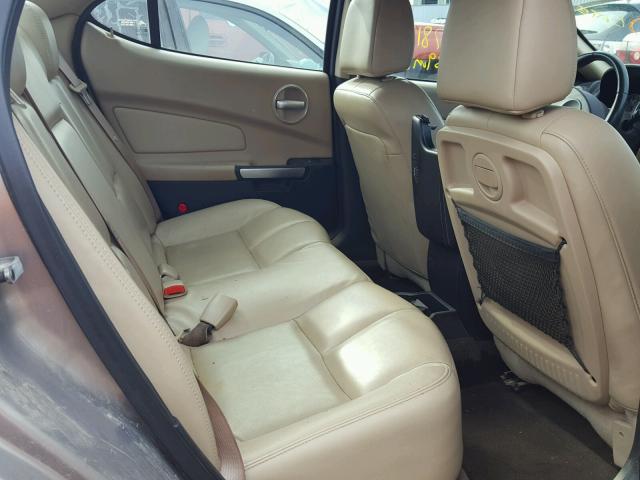 2G2WR554X61174541 - 2006 PONTIAC GRAND PRIX 金色 照片 6