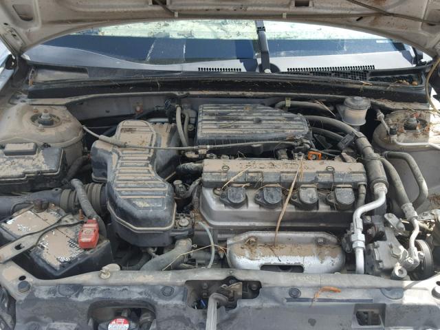 2HGES16374H626641 - 2004 HONDA CIVIC DX V SILVER photo 7