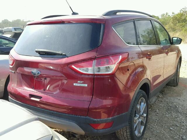 1FMCU0GX3FUB05035 - 2015 FORD ESCAPE SE RED photo 4