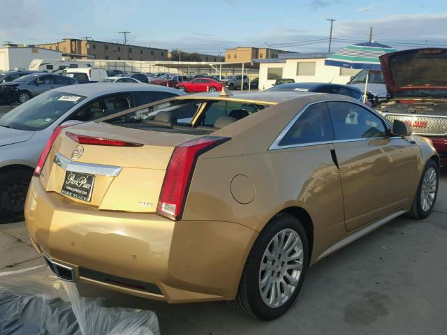 1G6DA1E38D0110794 - 2013 CADILLAC CTS GOLD photo 4