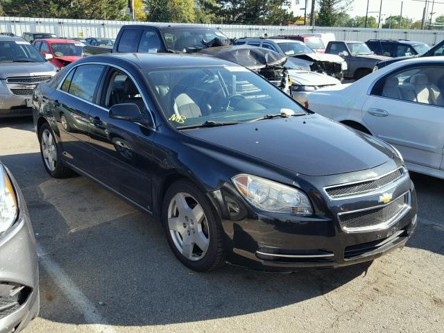 1G1ZJ577894228394 - 2009 CHEVROLET MALIBU 2LT BLACK photo 1