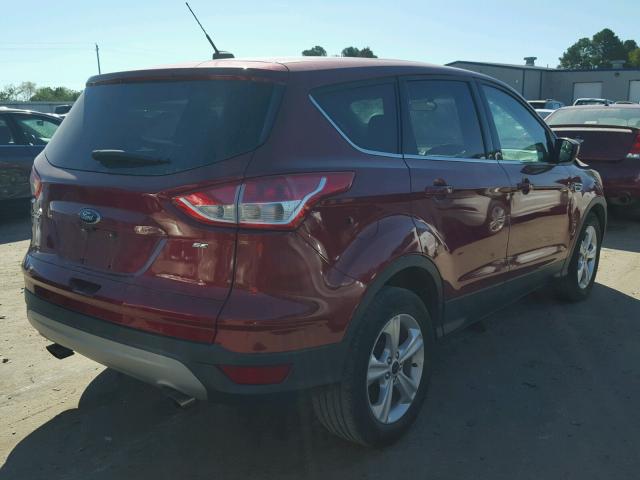 1FMCU0G77FUB45179 - 2015 FORD ESCAPE SE RED photo 4