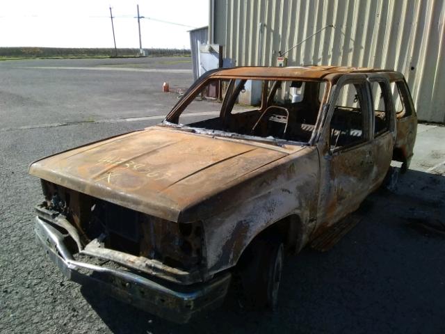 1FMDU34XXPUB49609 - 1993 FORD EXPLORER BURN photo 2