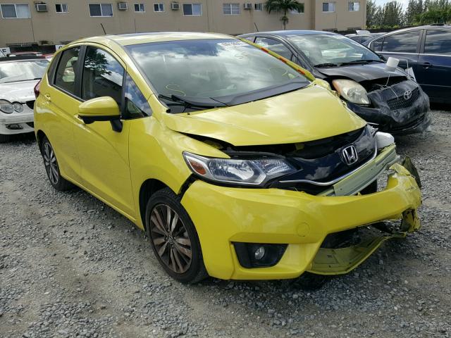 JHMGK5H70GX043227 - 2016 HONDA FIT EX YELLOW photo 1