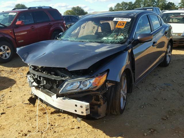 19VDE1F36FE006033 - 2015 ACURA ILX 20 GRAY photo 2