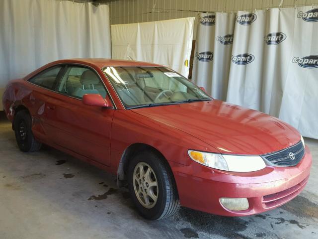 2T1CG22P21C530055 - 2001 TOYOTA CAMRY SOLA RED photo 1