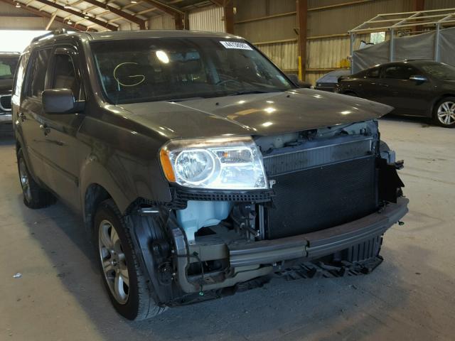 5FNYF3H61CB027645 - 2012 HONDA PILOT EXL GRAY photo 1