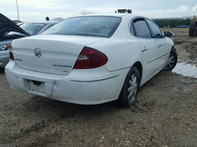 2G4WD532451223416 - 2005 BUICK LACROSSE WHITE photo 4