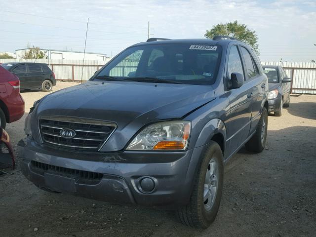 KNDJD735485835848 - 2008 KIA SORENTO EX GRAY photo 2