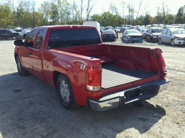 2GTEK290691129506 - 2009 GMC SIERRA K15 RED photo 3