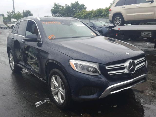 WDC0G4KB2HF146422 - 2017 MERCEDES-BENZ GLC 300 4M BLUE photo 1