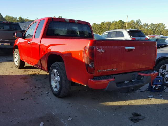 1GCESCD93A8107931 - 2010 CHEVROLET COLORADO L RED photo 3
