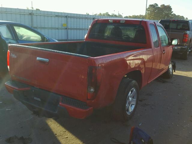 1GCESCD93A8107931 - 2010 CHEVROLET COLORADO L RED photo 4