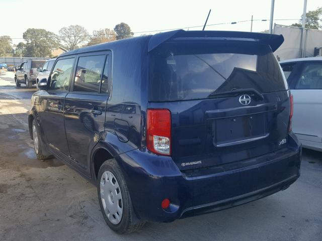 JTLZE4FE1FJ073646 - 2015 TOYOTA SCION XB BLUE photo 3