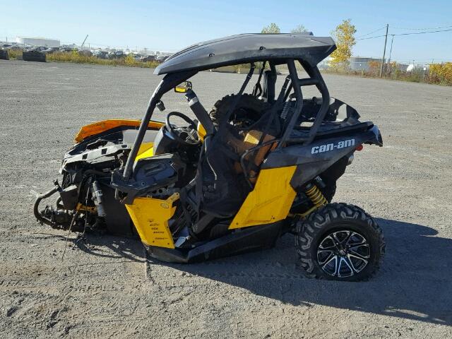 3JBPXLP17EJ000001 - 2014 CAN-AM MAVERICK 1 YELLOW photo 9