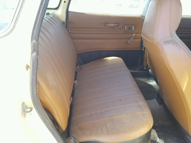 A66L305313 - 1978 SUBARU OUTBACK YELLOW photo 6