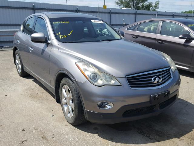 JNKAJ09F28M357403 - 2008 INFINITI EX35 BASE GRAY photo 1