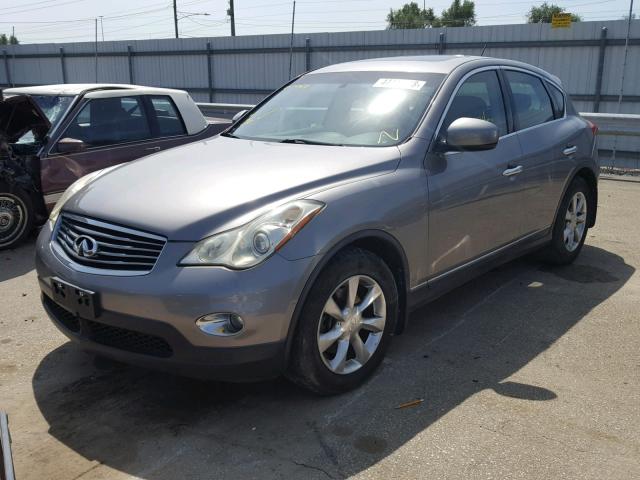 JNKAJ09F28M357403 - 2008 INFINITI EX35 BASE GRAY photo 2