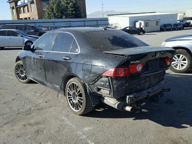 JH4CL95875C027580 - 2005 ACURA TSX BLACK photo 3