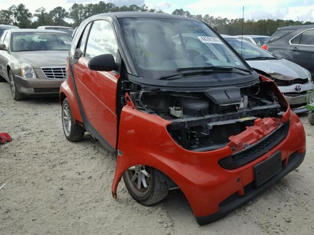 WMEEJ31X58K118014 - 2008 SMART FORTWO RED photo 1