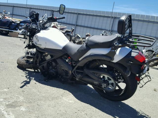 JKAENED17JDA07848 - 2018 KAWASAKI EN650 D WHITE photo 3