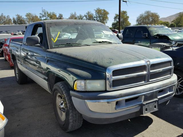 1B7HC13Z51J576852 - 2001 DODGE RAM 1500 GREEN photo 1