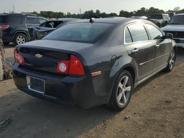1G1ZC5E09CF298515 - 2012 CHEVROLET MALIBU 1LT შავი ფოტო 4