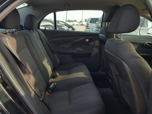 1G1ZC5E09CF298515 - 2012 CHEVROLET MALIBU 1LT შავი ფოტო 6