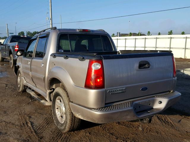 1FMZU77K74UB22358 - 2004 FORD EXPLORER S GRAY photo 3