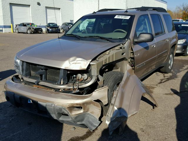 1GNET16S846143607 - 2004 CHEVROLET TRAILBLAZE TAN photo 2