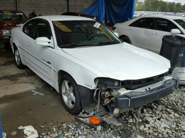 1G2NW12E4XM802075 - 1999 PONTIAC GRAND AM WHITE photo 1