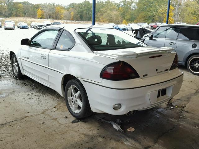 1G2NW12E4XM802075 - 1999 PONTIAC GRAND AM WHITE photo 3