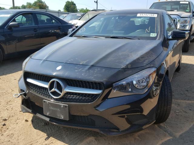 WDDSJ4GBXGN289850 - 2016 MERCEDES-BENZ CLA 250 4M BLACK photo 2