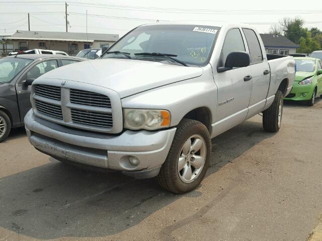 1D3HU18Z02J227130 - 2002 DODGE RAM 1500 SILVER photo 2