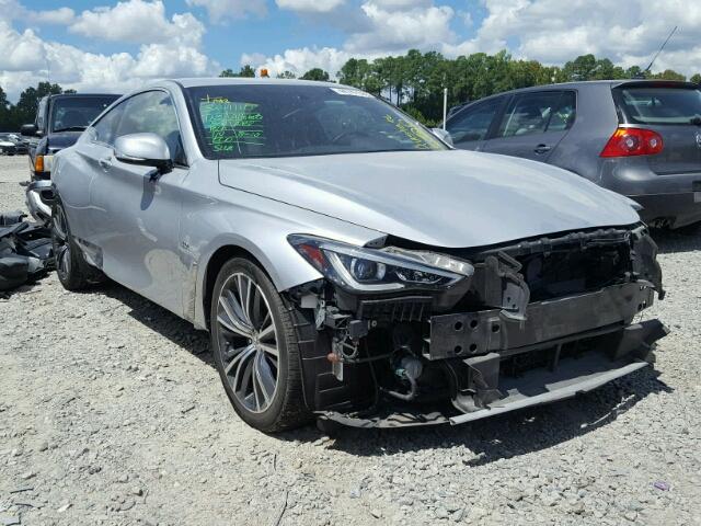 JN1EV7EK1HM360492 - 2017 INFINITI Q60 PREMIU SILVER photo 1