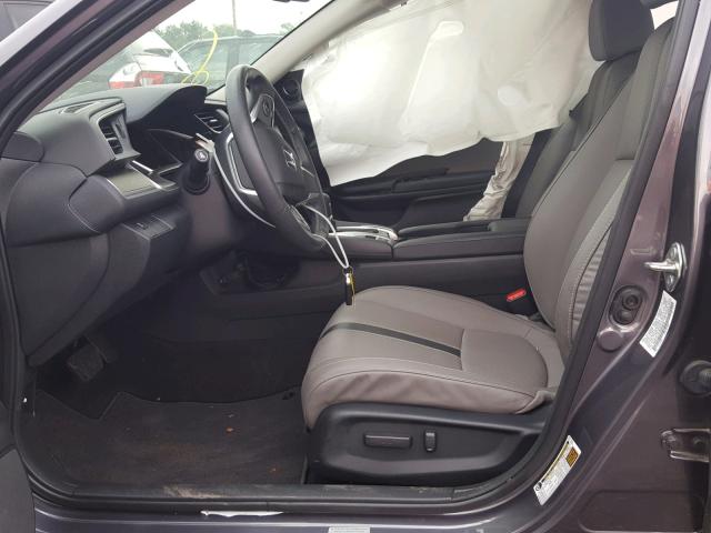 19XFC1F72HE203079 - 2017 HONDA CIVIC EXL 灰色 照片 5
