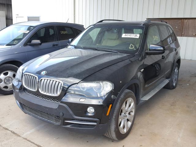 5UXFE83598L164583 - 2008 BMW X5 4.8I BLACK photo 2
