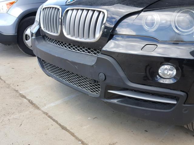 5UXFE83598L164583 - 2008 BMW X5 4.8I BLACK photo 9